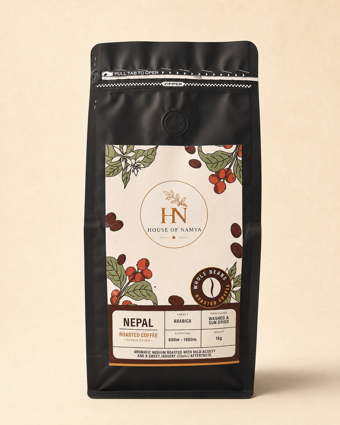 House of Namya coffee packet