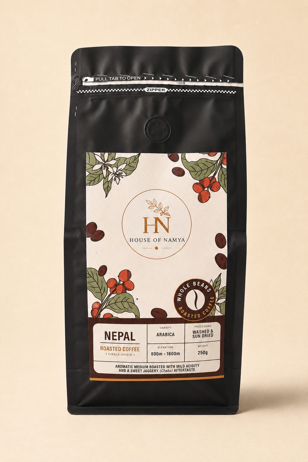 House of Namya 250g coffee pack
