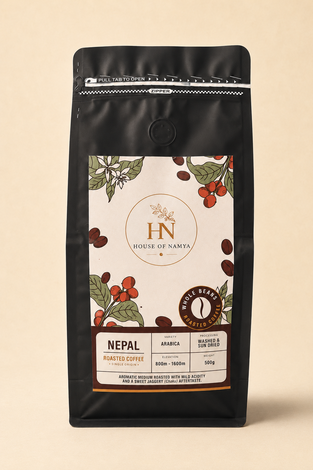 House of Namya 500g coffee pack